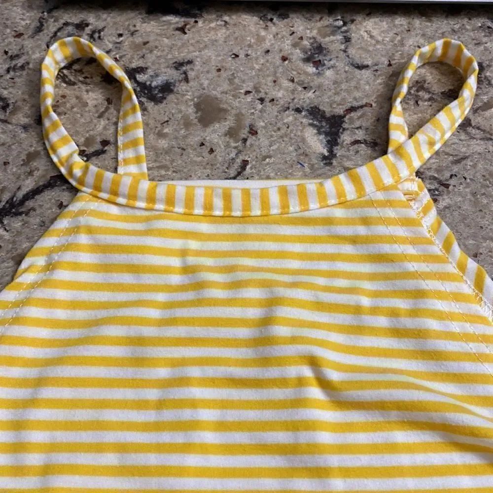 Striped Wrapped Dress - Picture 2 of 5